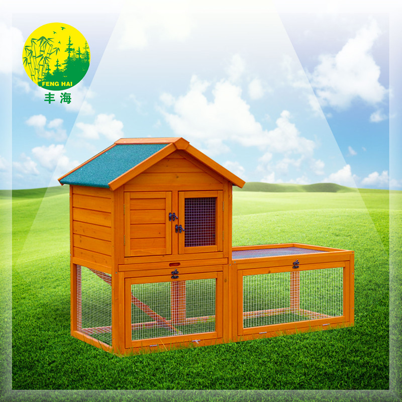 wooden rabbit bunny hutch