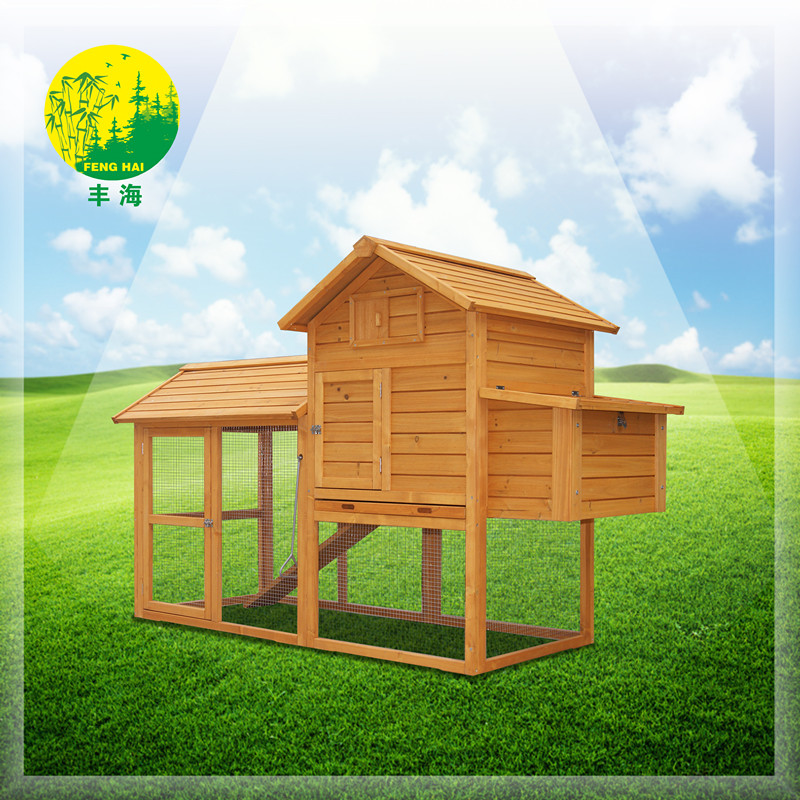 wooden chicken coop